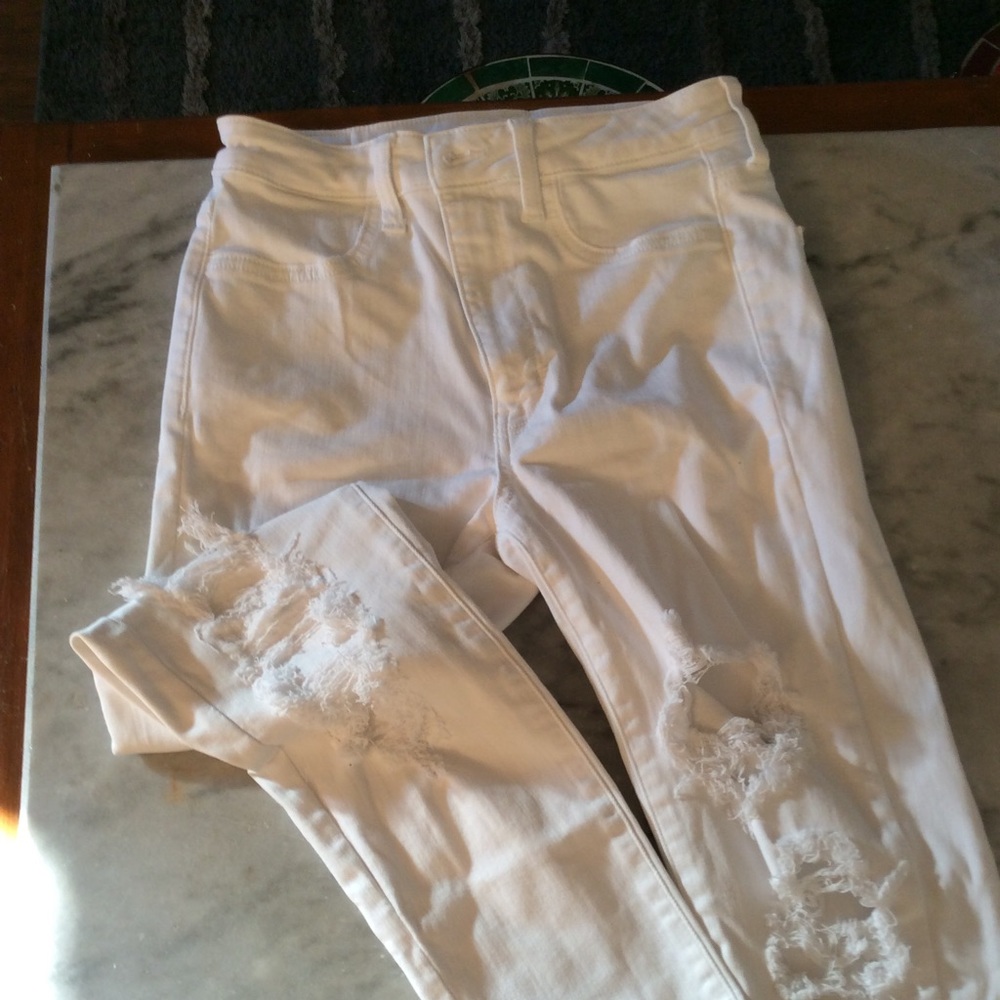 American Eagle Super High Rise Jegging Crop
